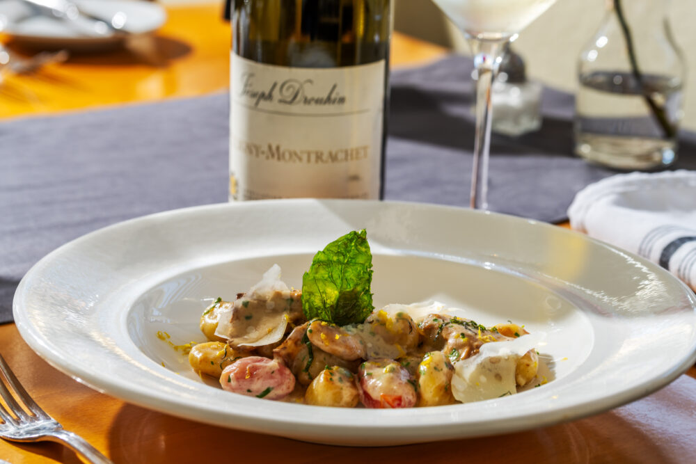 The Best Time to Visit Redwood National Park 2 Meal and wine at Restaurant 301, one of the reasons we stand apart from other hotels near Redwoods.